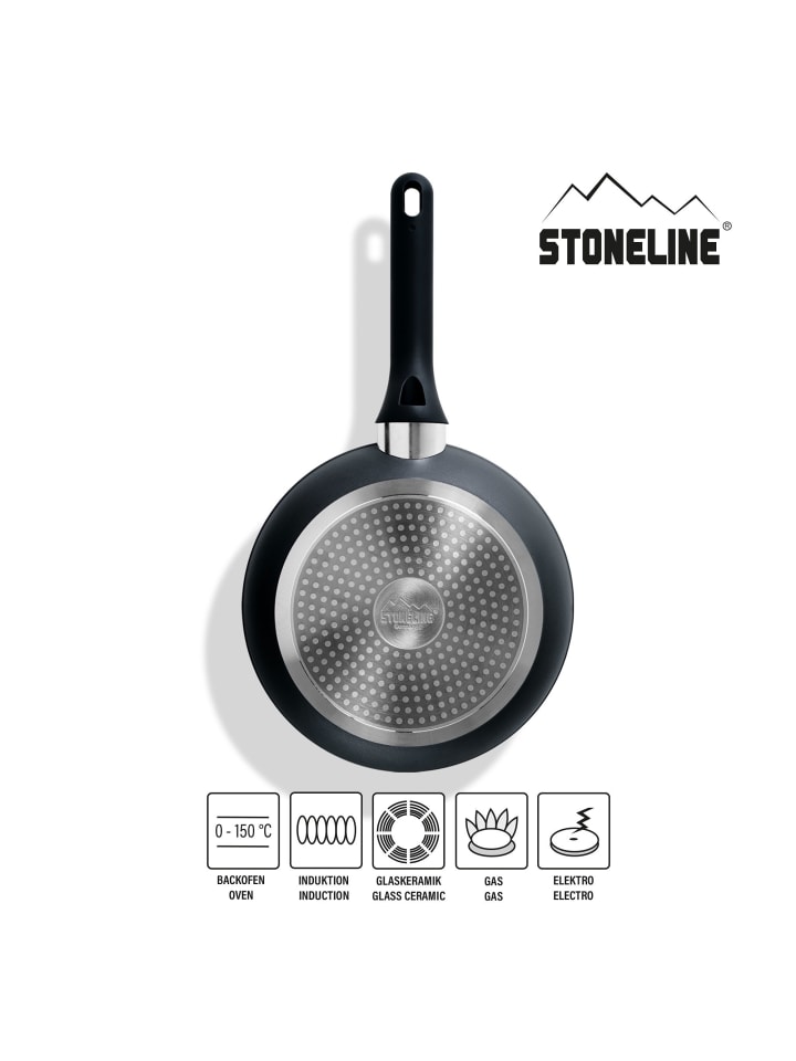 Stoneline Kochgeschirr-Set 11-teilig 18/20/24 | mit Deckeln in Roségold günstig kaufen onesize