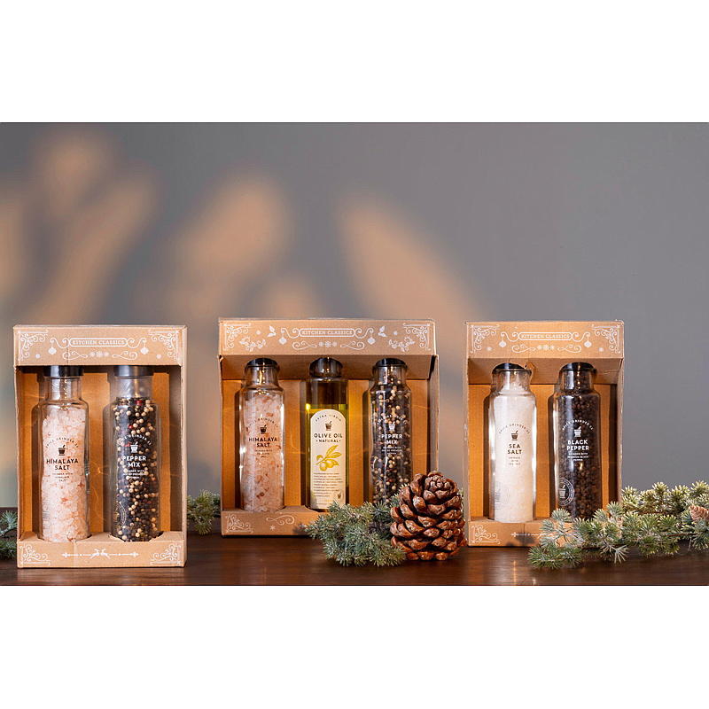 Kryddhuset Gavesett salt/pepper m/kvern