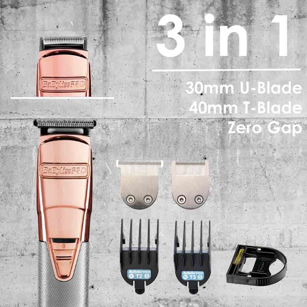 Babyliss PRO 4Artists Barber Metal Trimmer Rosegold FX