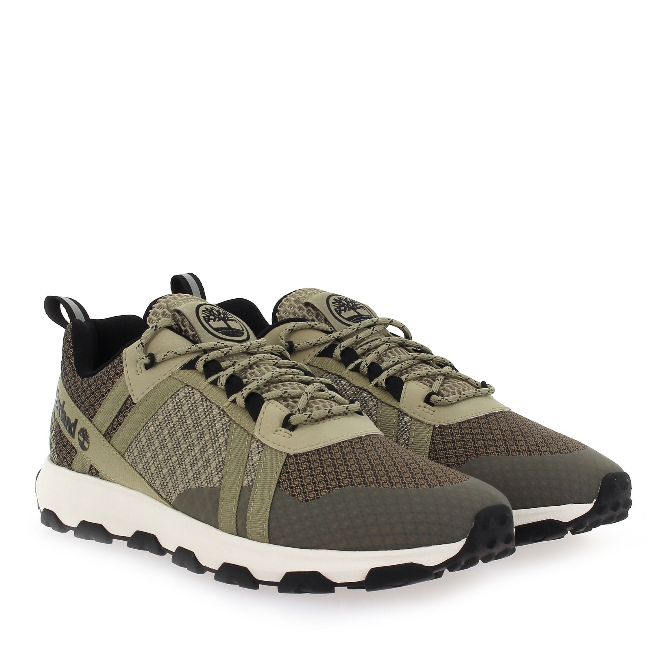 Timberland  WINDSOR TRAIL LOW - Kaki Noir