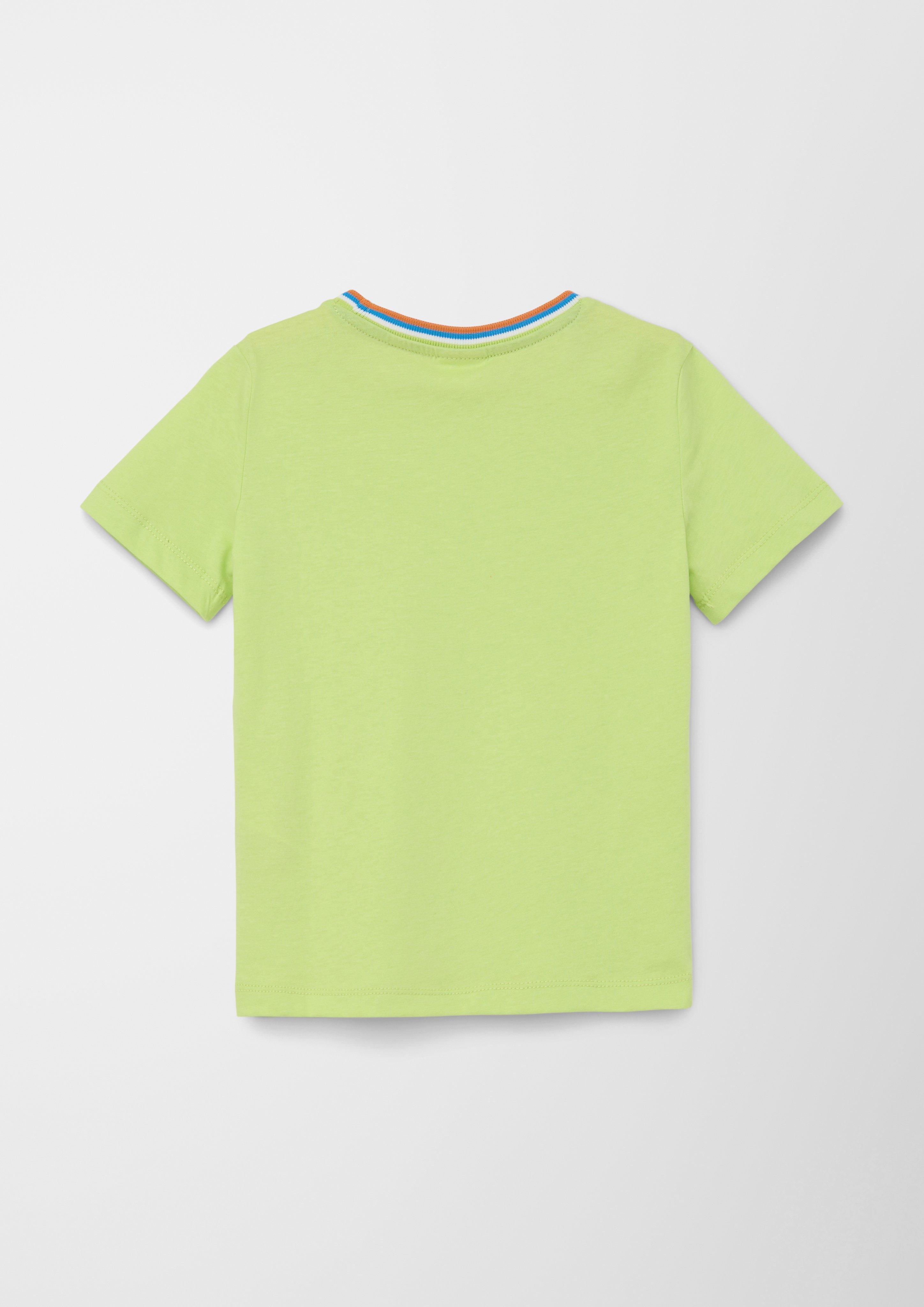 T-Shirt mit Kontrast-Details  2127468-7040