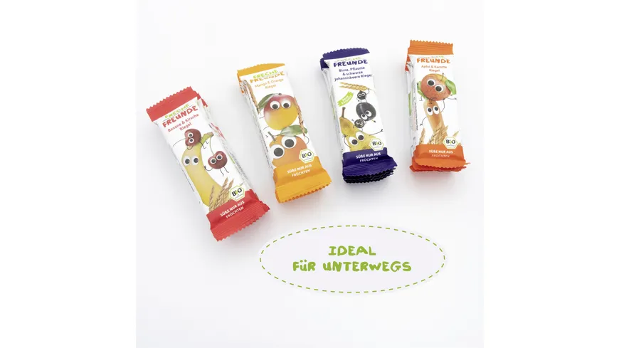 Freche Freunde Bio Riegel Pflaume & Brombeere 4x23g 92 g