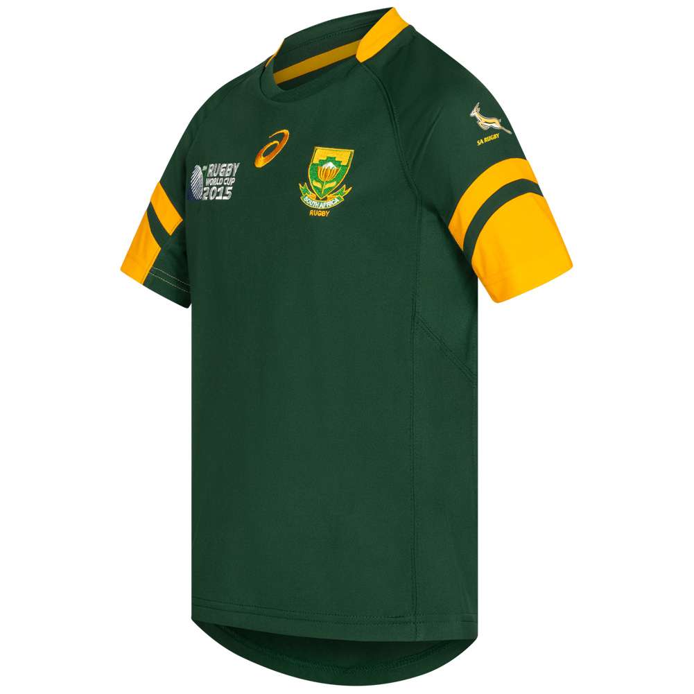 Südafrika Springboks ASICS Rugby Kinder Trikot 126316SR-4100