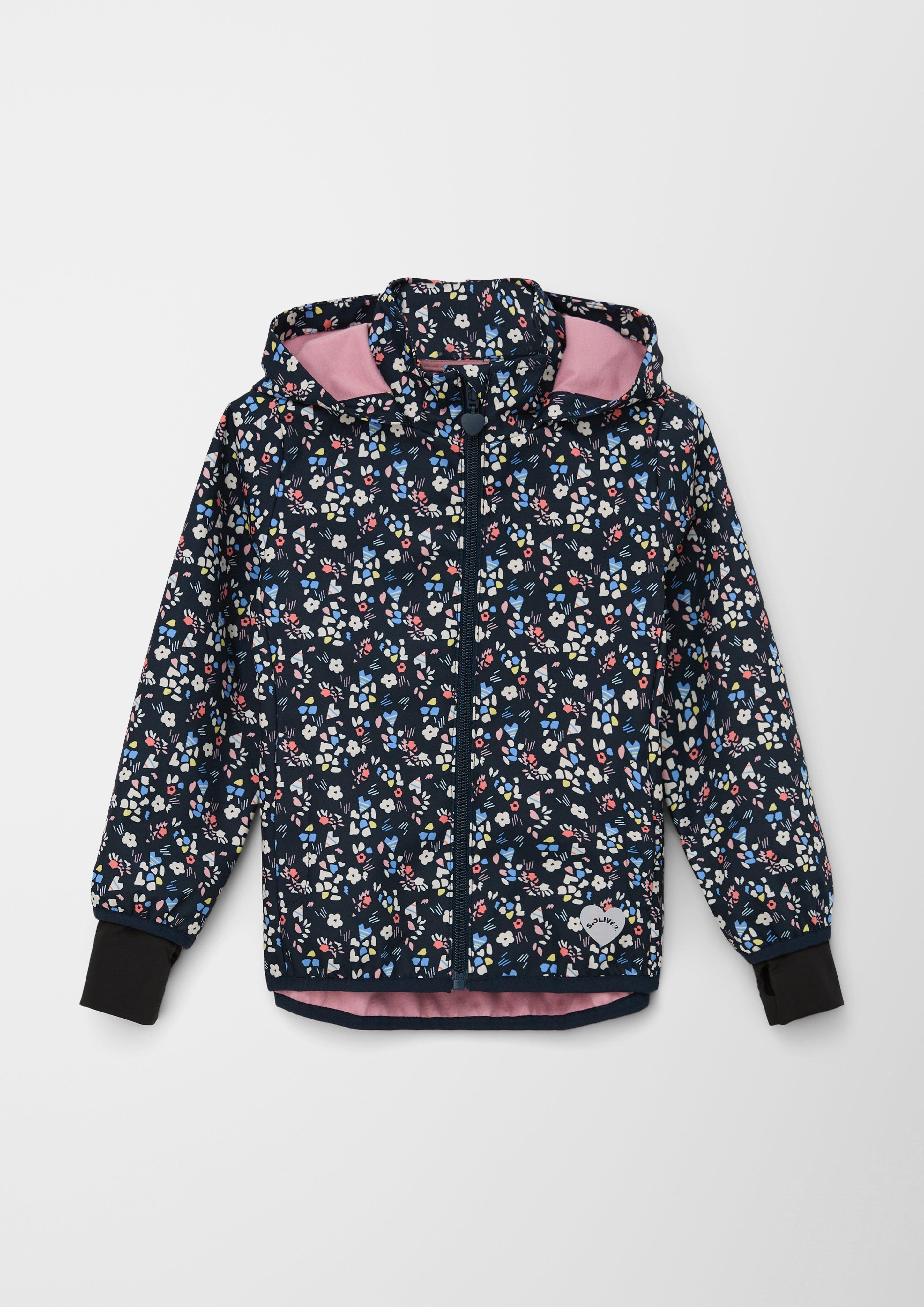 Softshelljacke mit Kapuze  2127390-59A5