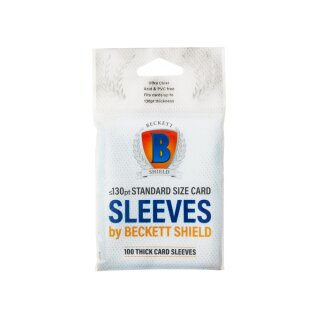 Beckett Shield Thick Cards Card Sleeves (100)