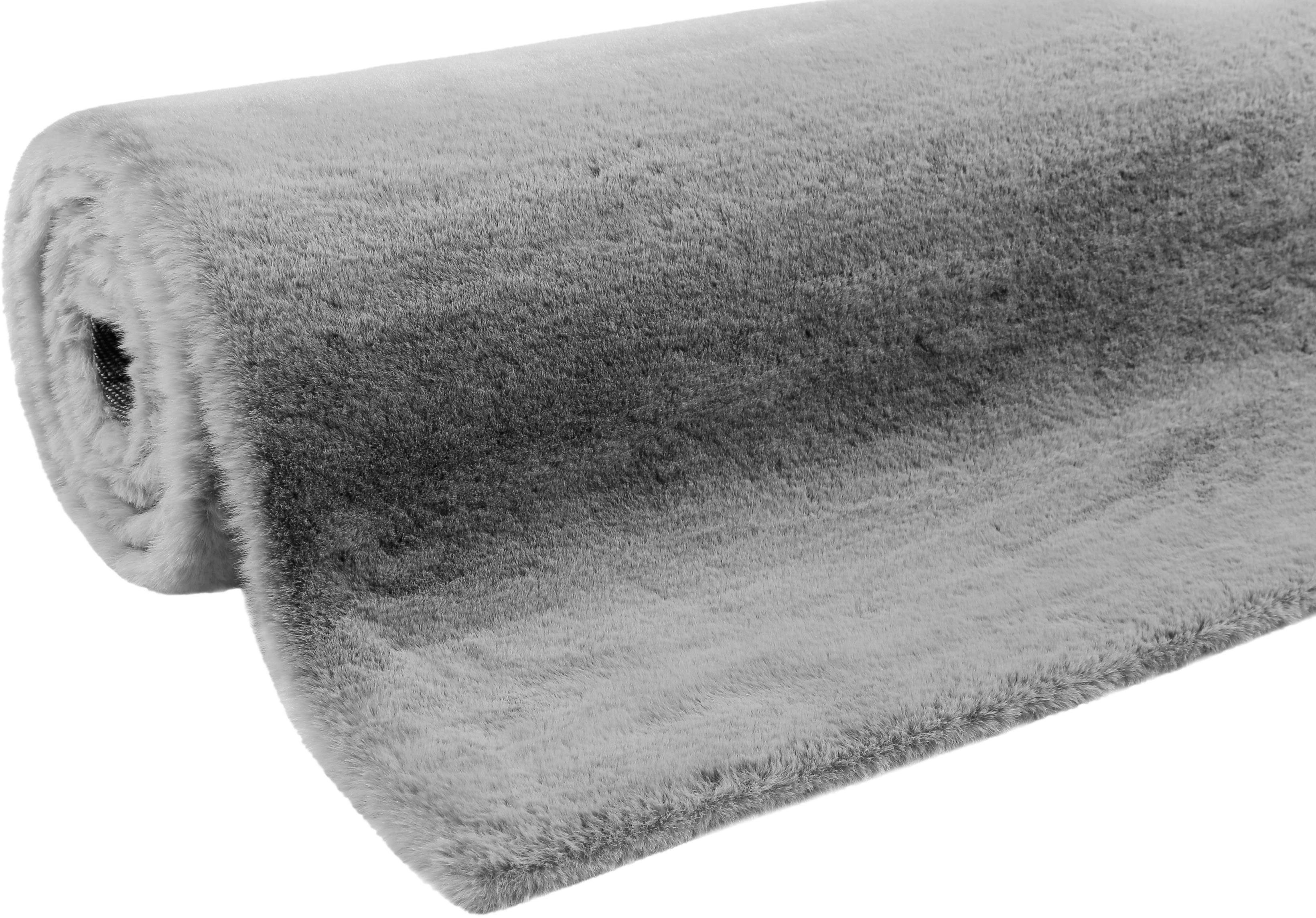 Hochflor-Teppich Alice Kunstfell, Esprit, rechteckig, Höhe: 25 mm, Kaninchenfell-Haptik, besonders weich und dicht, für alle Räume