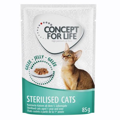 Gemischtes Sparpaket Concept for Life Gelee & Soße 24 x 85 g