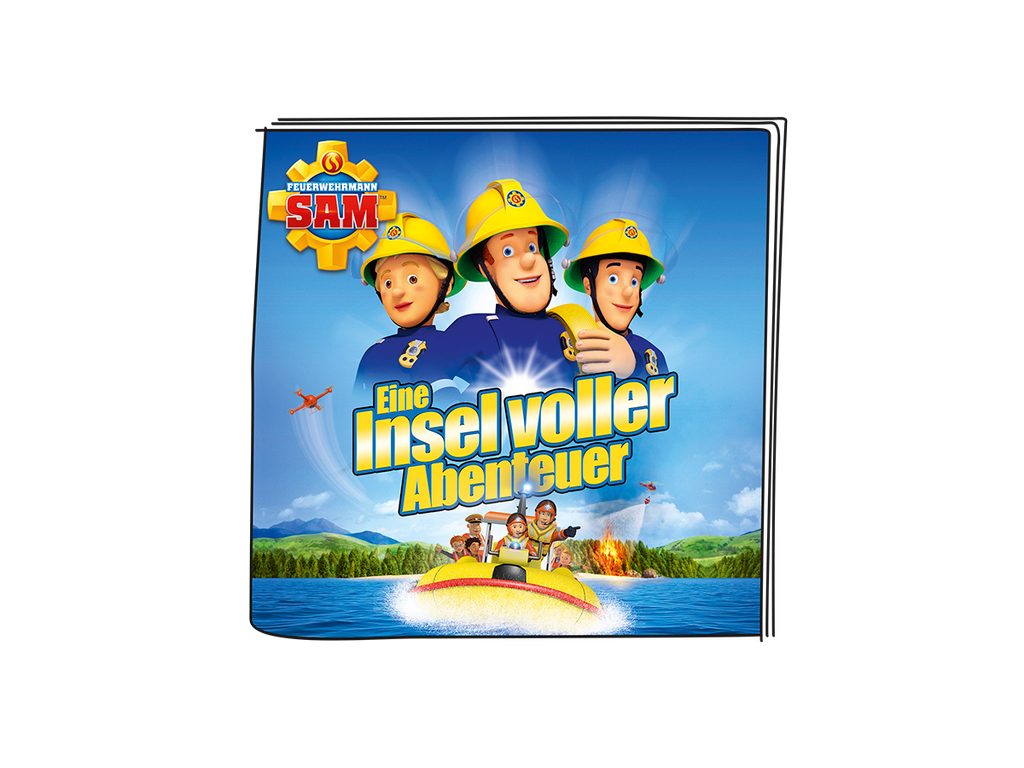 tonies Hörspielfigur Tonies-Feuerwehrmann Sam -Eine Insel voller Abenteuer, (1-St), magnethaftend,handbemalt