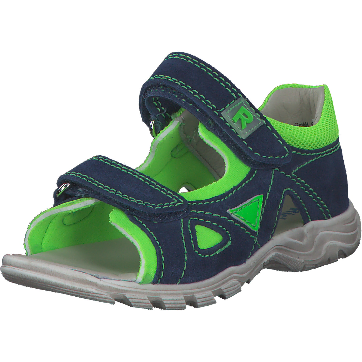 Richter 2309, Sandalen (Kinder), Kinder, Blau (Nautical/Neon Gr)