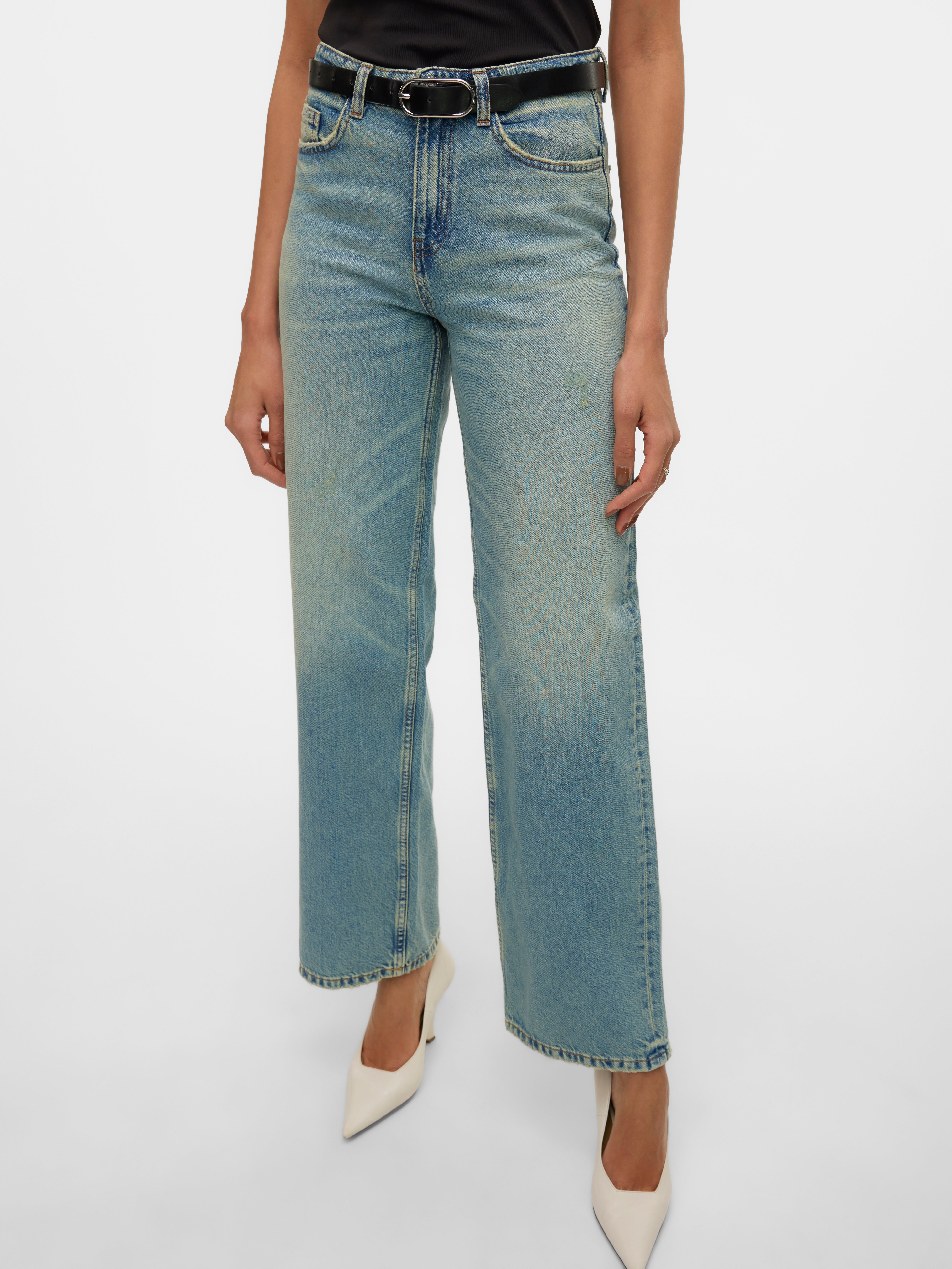 VMTESSA Weit geschnitten Jeans