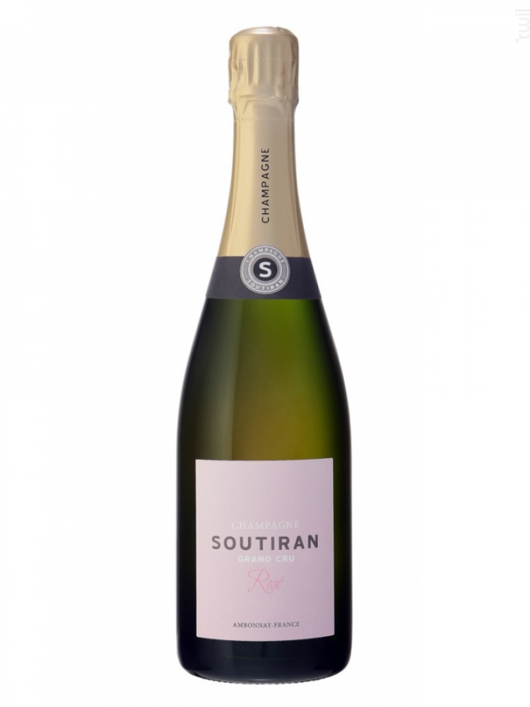 Rosé Grand Cru-Brut Champagne A. Soutiran