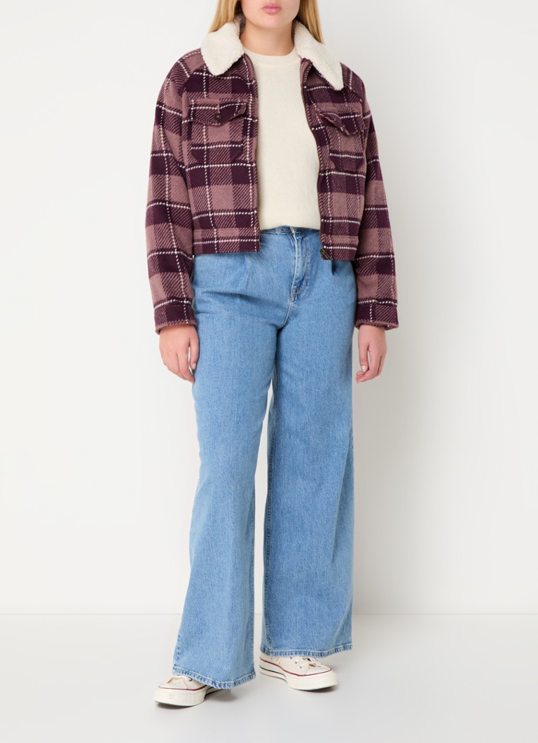 Jachetă Levi's din amestec de lână în carouri