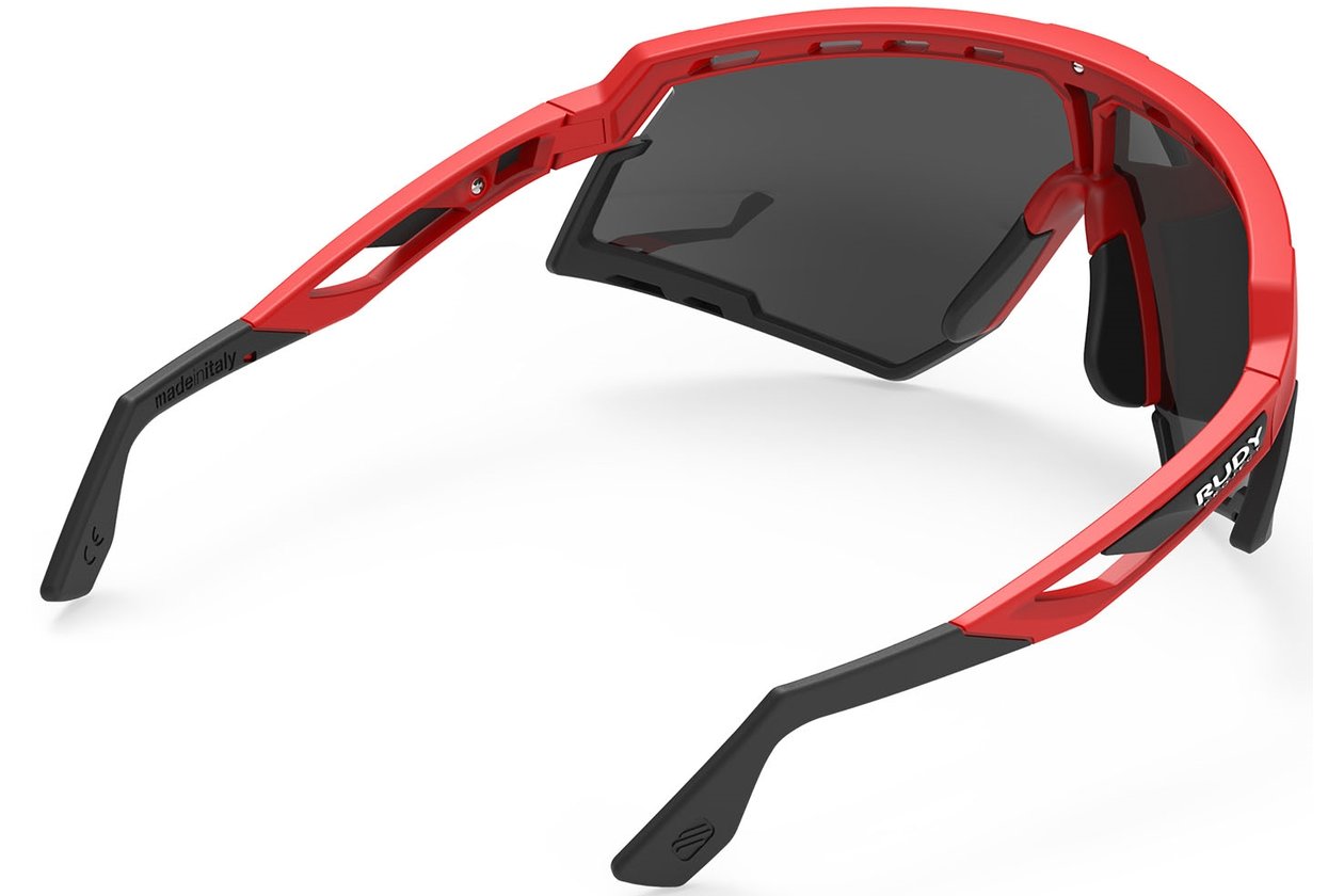 Rudy Project Defender Fire Red Matte - Smoke Black