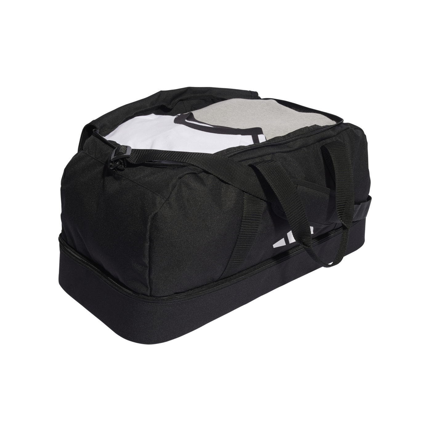 adidas Tiro League Duffel Bag Gr. M Schwarz Weiss