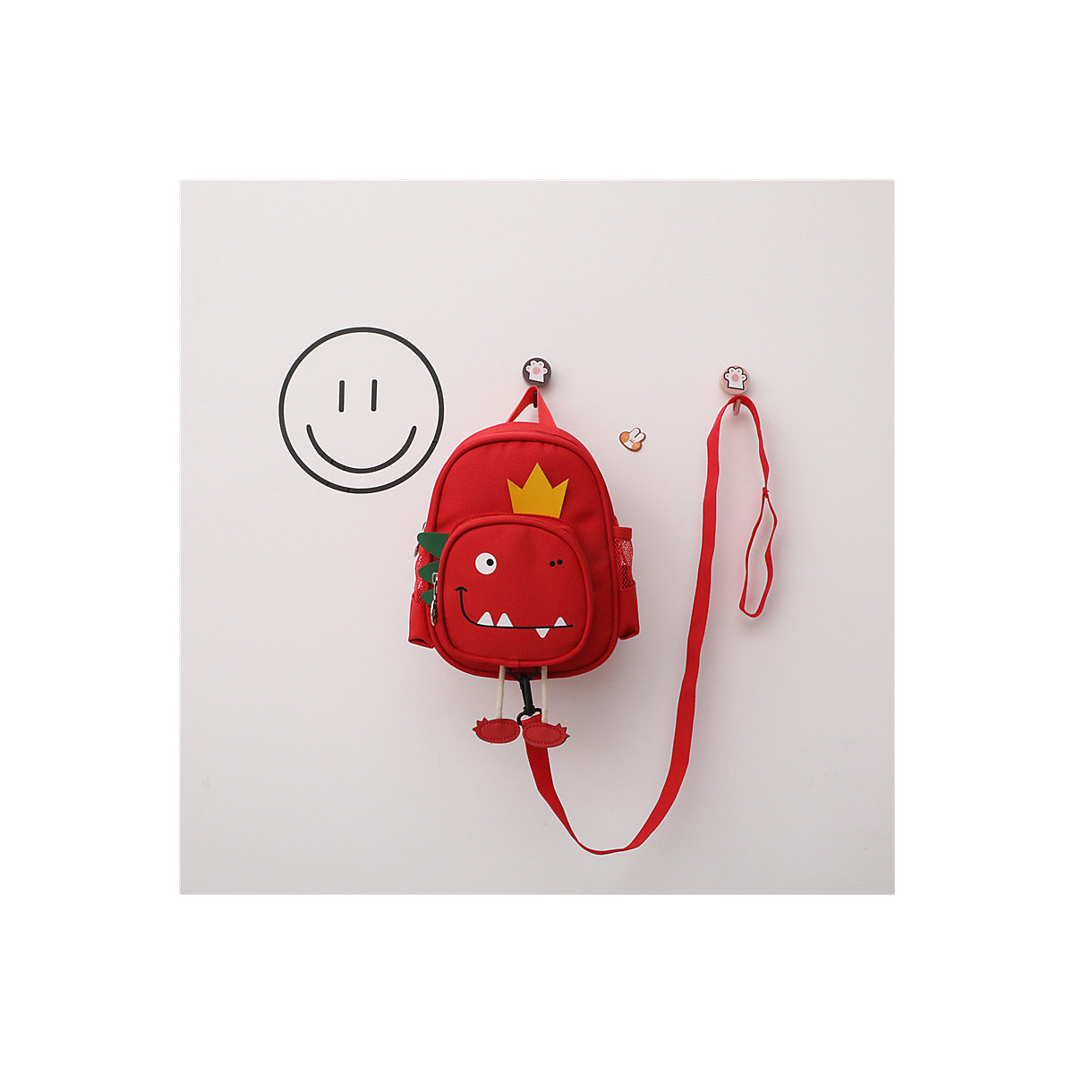 Schulrucksack für Kinder Cartoon-Rucksack mit Zugseil