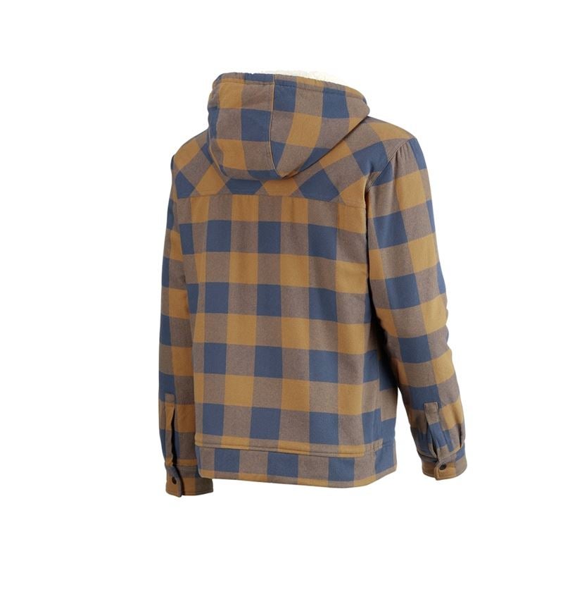 Karo-Kapuzenjacke e.s.iconic