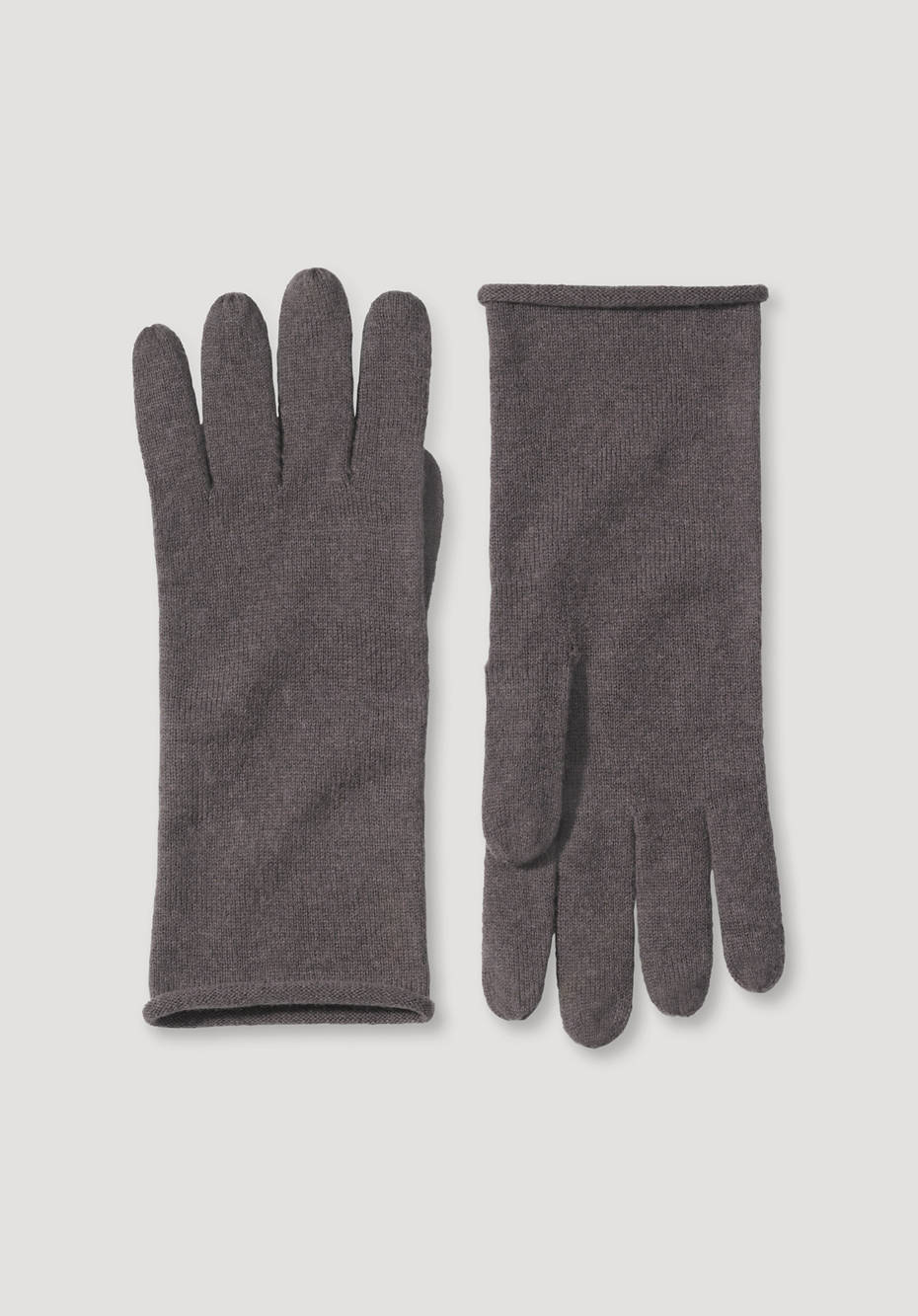 Handschuhe aus Schurwolle mit Kaschmir