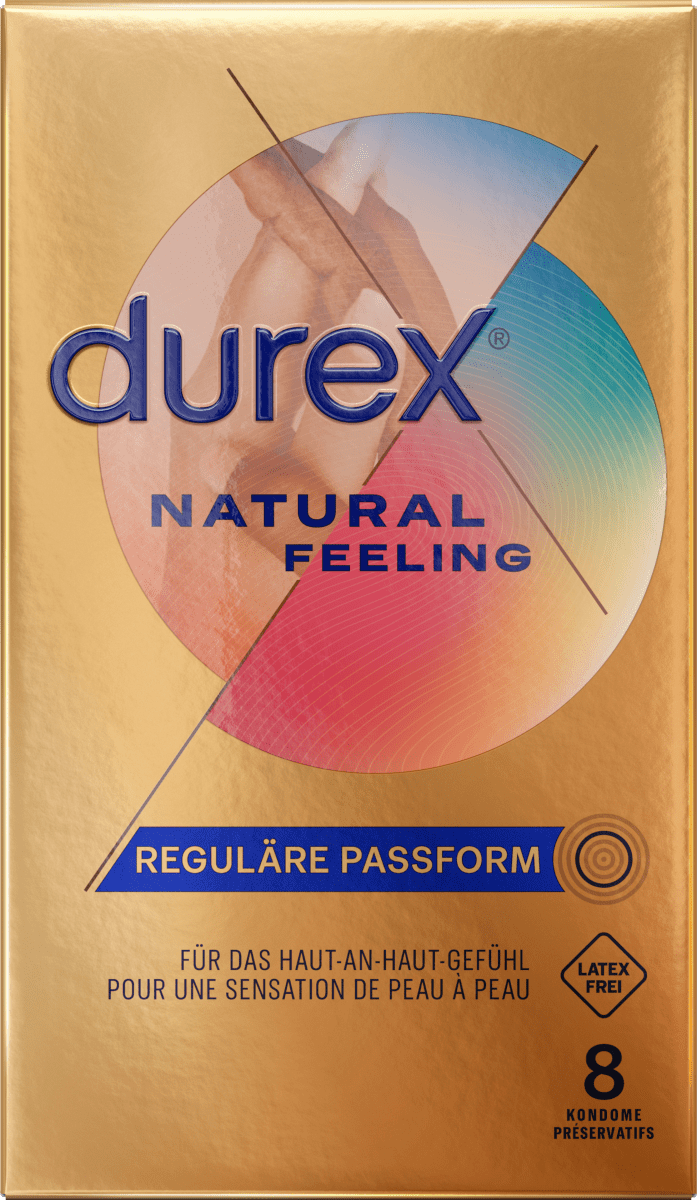 Kondome Natural Feeling, latexfrei, Breite 56mm, 8 St