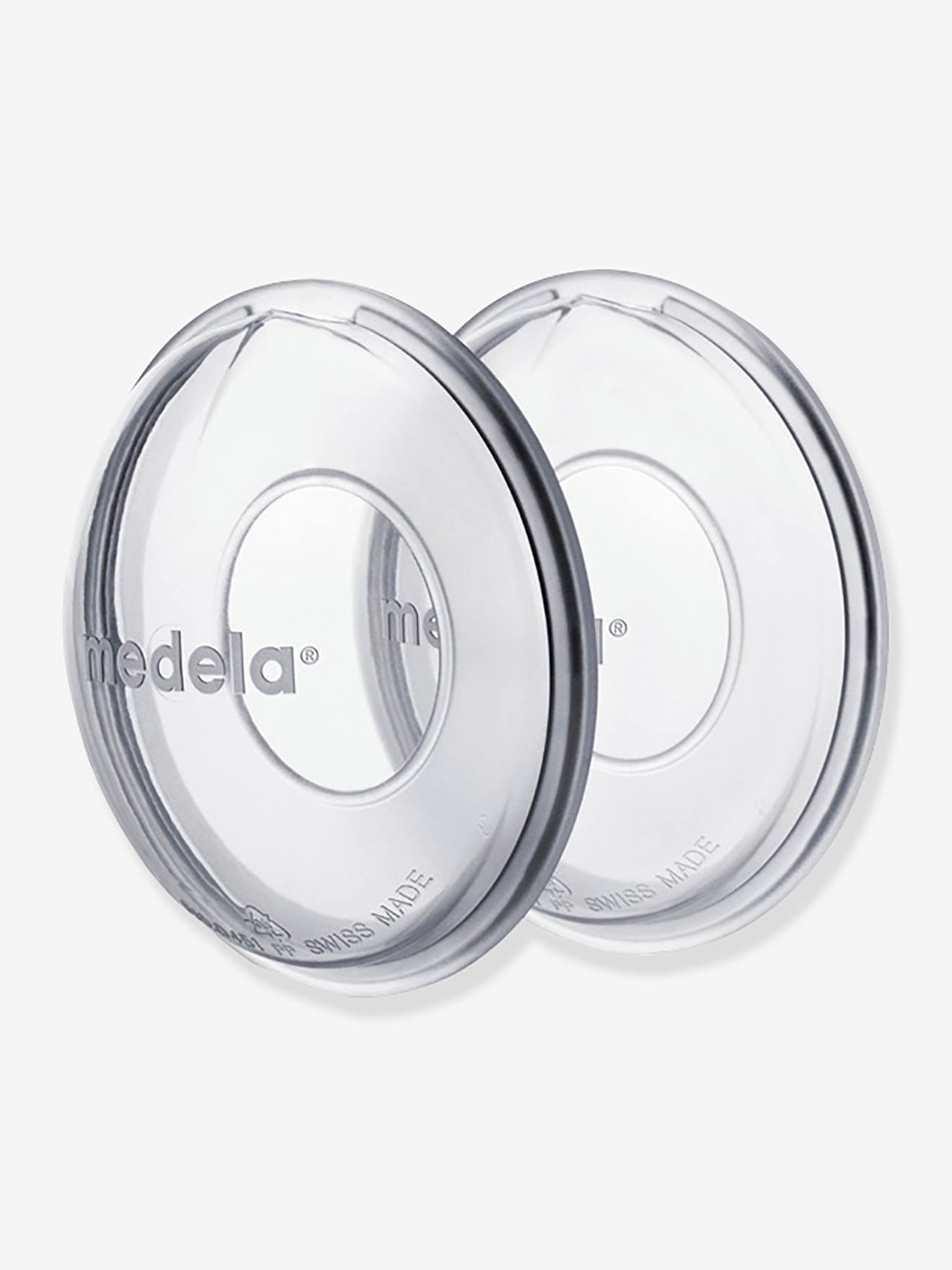 Lot de 2 coupelles recueil-lait MEDELA transparent