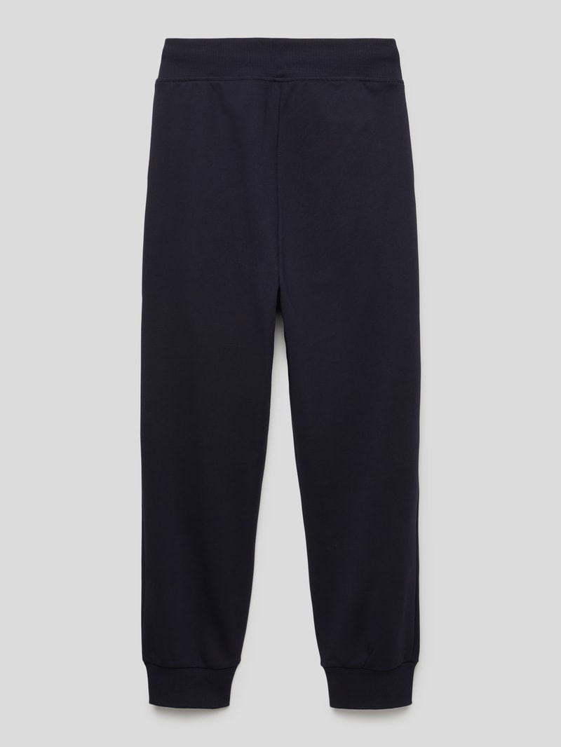 Sweatpants mit seitlichen Eingrifftaschen in marineblau