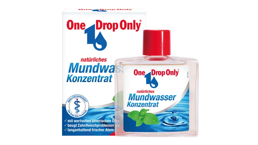 One Drop Only natürliches Mundwasser Konzentrat