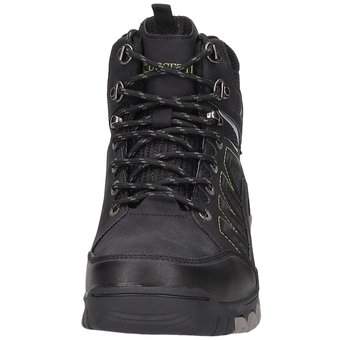Puccetti Schnür Boots in schwarz
