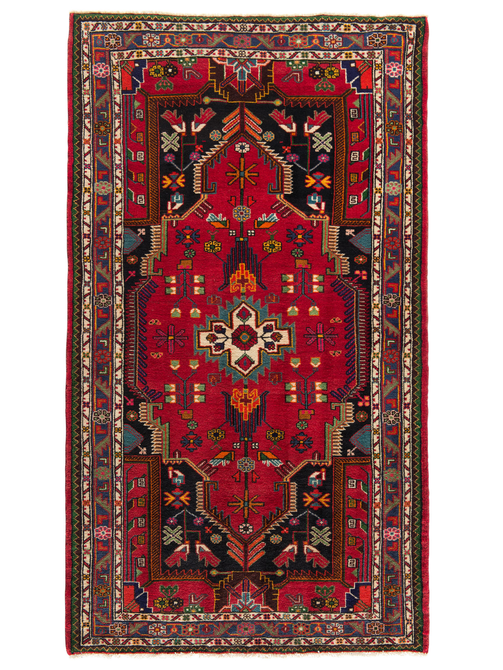 Tuiserkan Hamadan ca. 125 x 220 cm, Unikat / Einzelstück