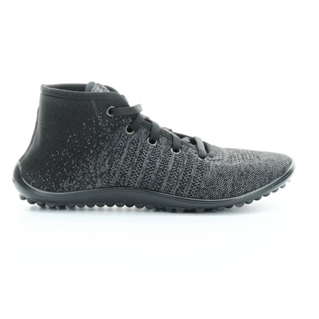 Leguano Go Mixed Black Barfuß-Stiefeletten