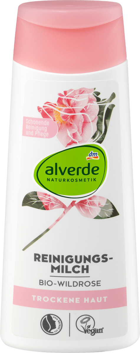 Reinigungsmilch Wildrose, 200 ml