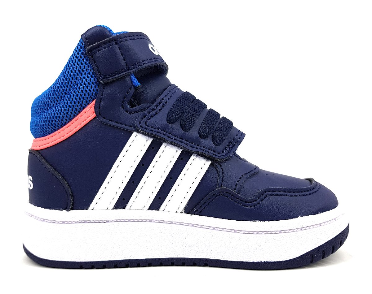 adidas Hoop Mid GW0406 Blau DKBLUE/BLURUS/TURBO
