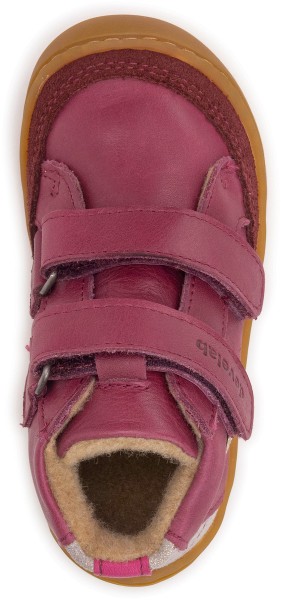 Develab ~ MidCut Klettschuh warm ~ Burgundy