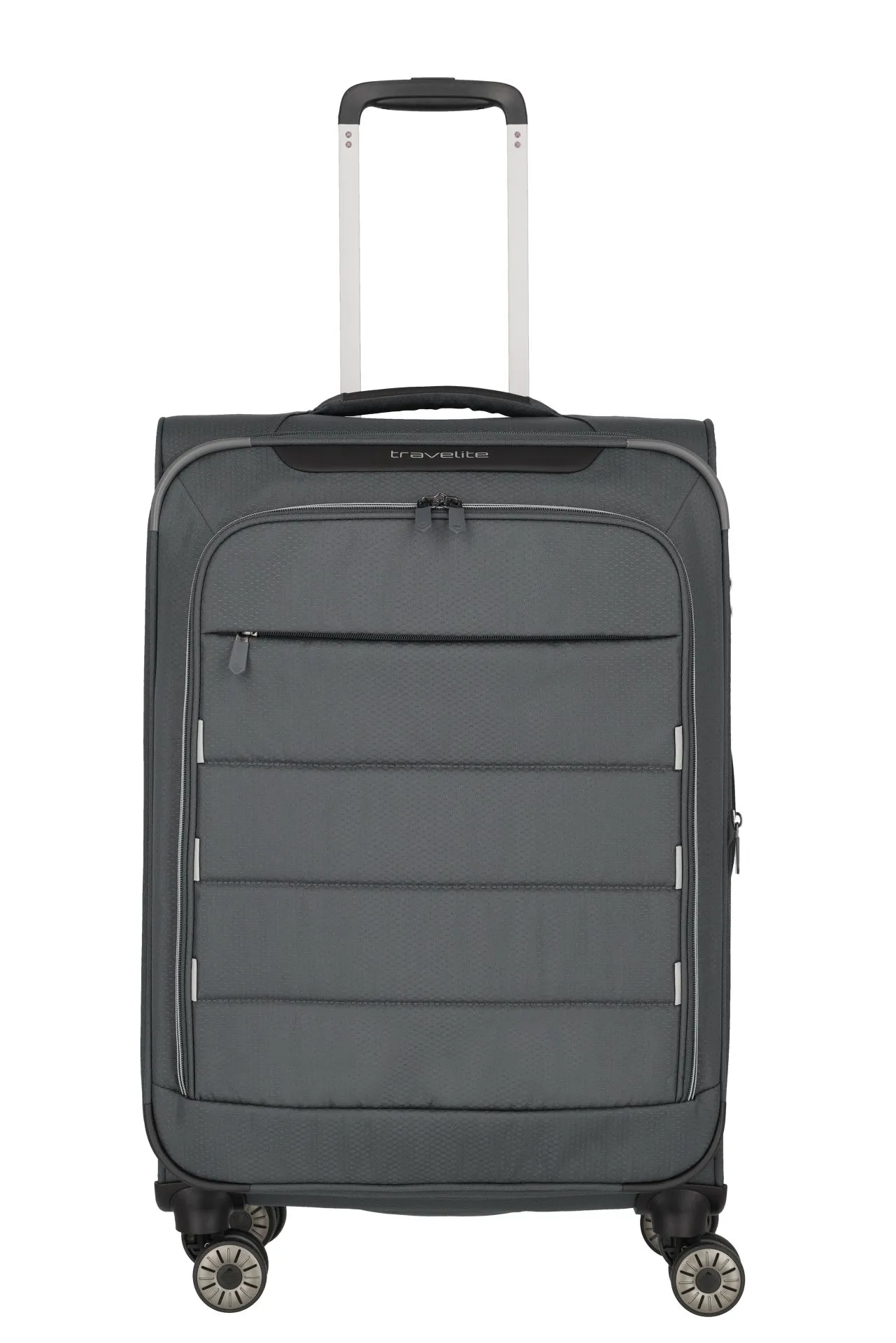 Travelite SKAII Kofferset 4 Rollen Größe L\/M\/S - Gipfelgrau