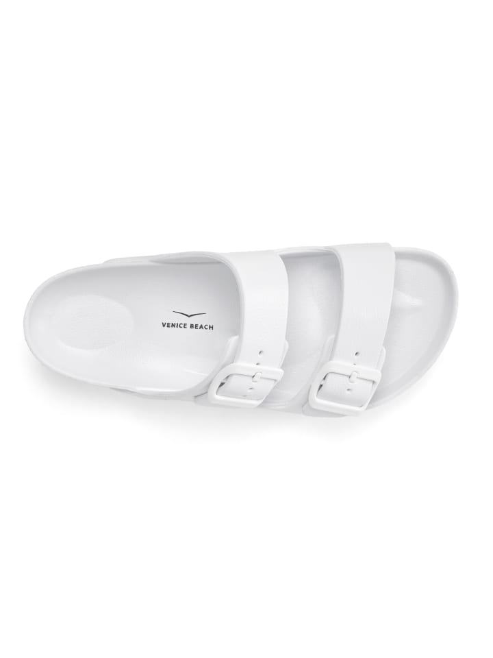 Venice Beach Badepantolette in weiß günstig kaufen