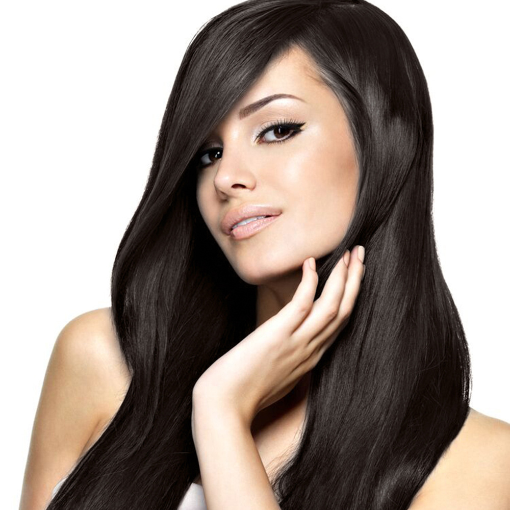 hair2heart Extensions adhesives Invisible Premium cheveux naturels #19 Marron cendré extensions