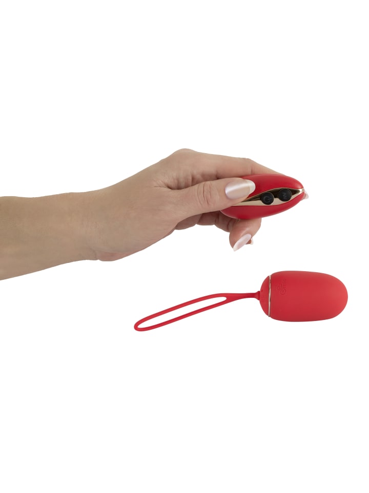 Sweet Smile Vibro-Ei RC Love Ball in rot günstig kaufen 15,5 cm