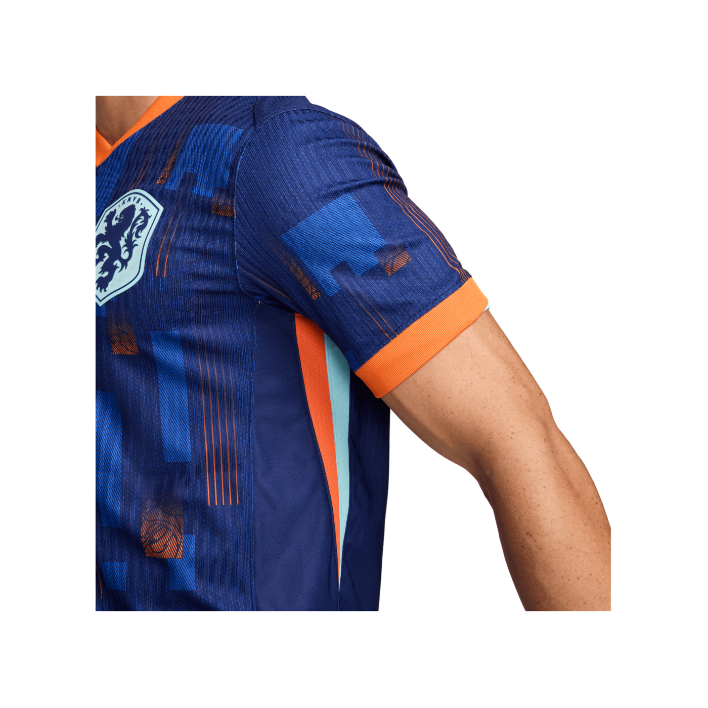 Nike Niederlande Auth. Trikot Away EM 2024 Blau F492
