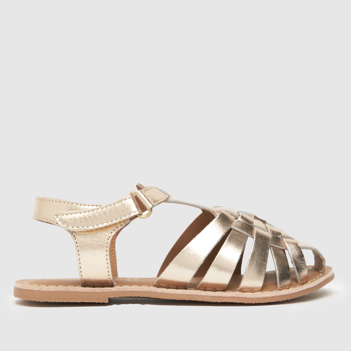 Schuh Gold Trance Slotted Fisherman Lány Junior Szandál