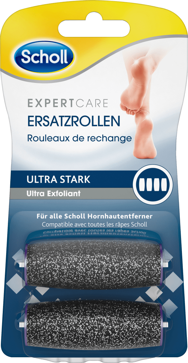 Ersatzrollen Hornhautentferner (Stufe 4) ultra stark, 2 St