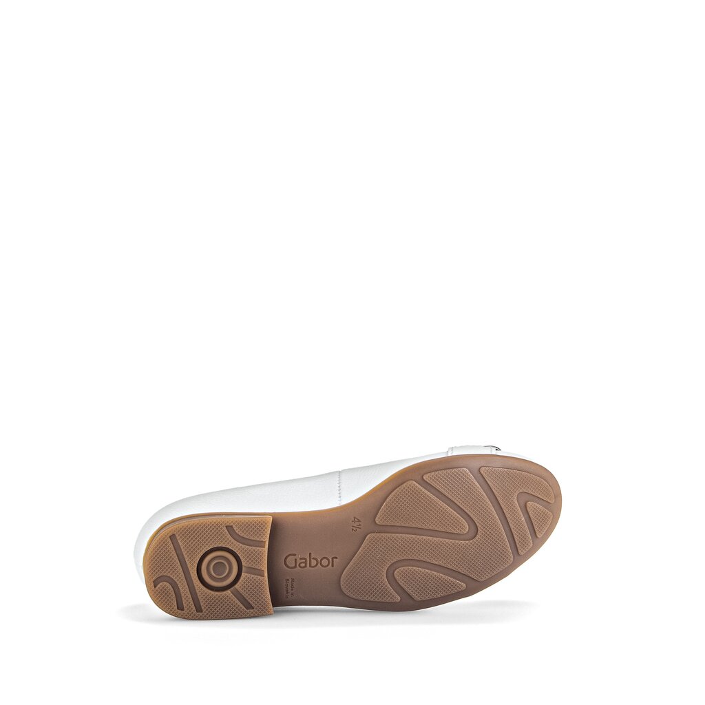 Gabor comfort Eleganter Ballerina weiß
