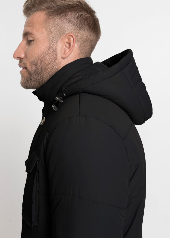 Parka mit abnehmbarer Kapuze