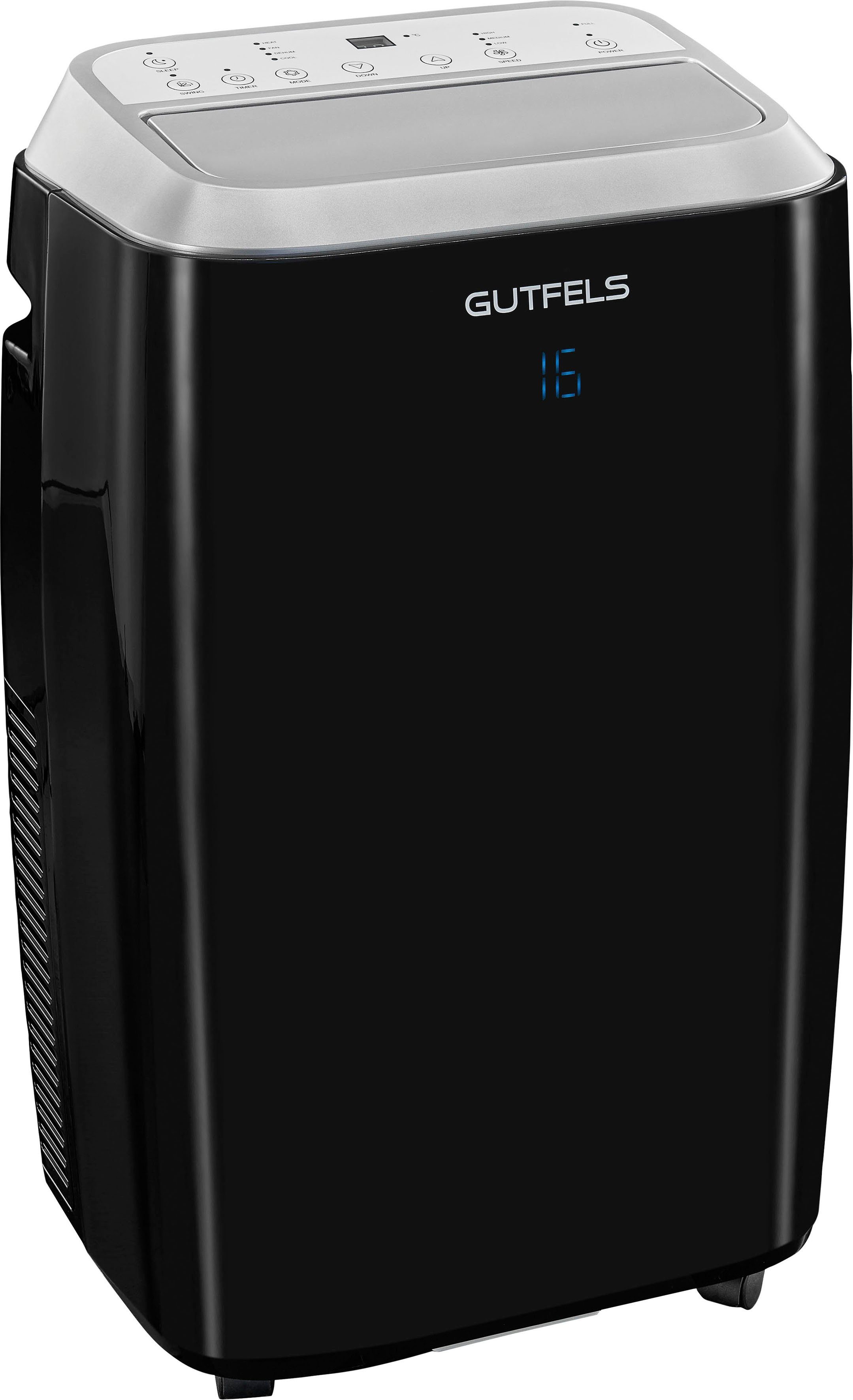 Gutfels 4-in-1-Klimagerät CM 81458 sw, Luftkühlung - Entfeuchtung - Heizen, geeignet für 45 m² Räume