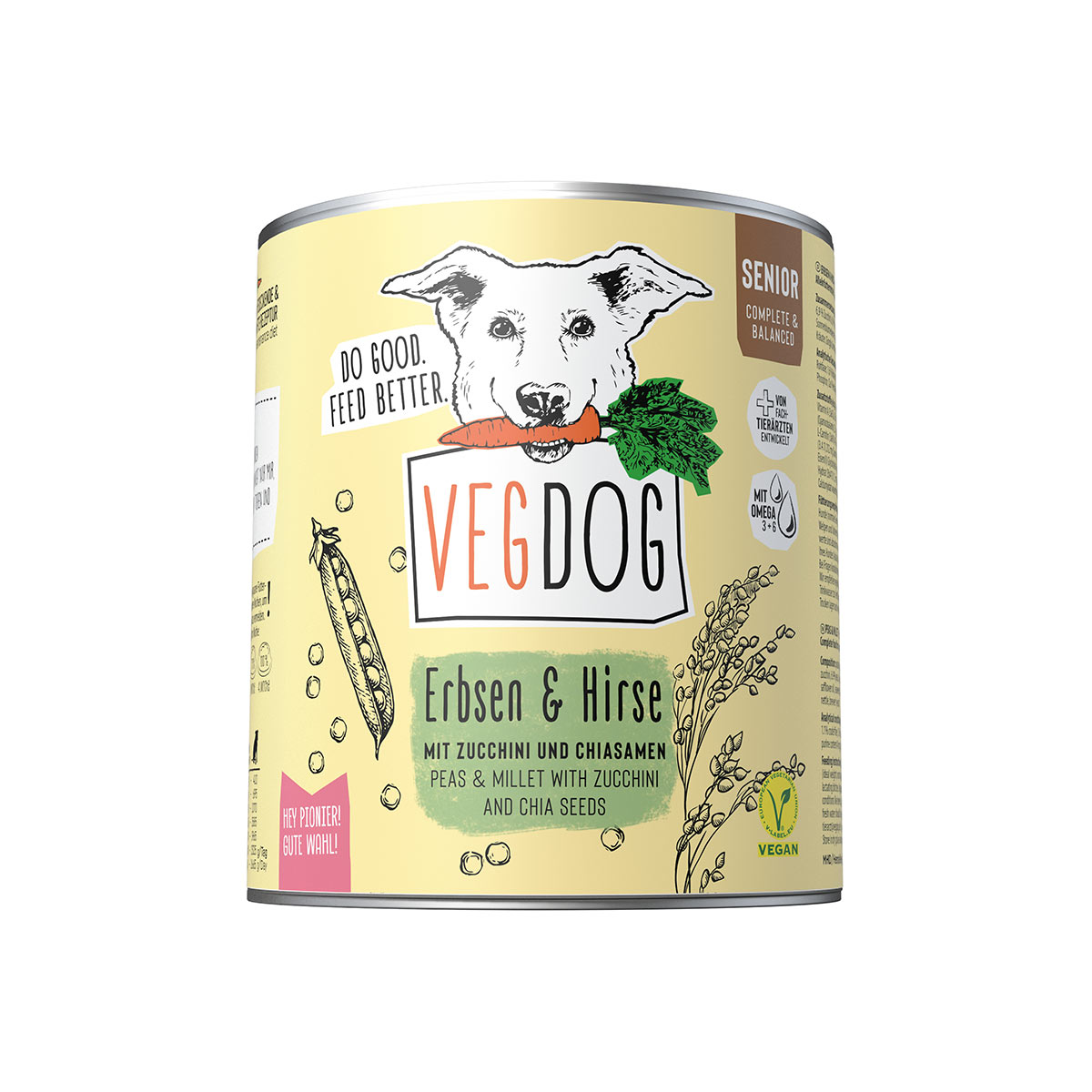 VEGDOG Senior Erbsen & Hirse günstig kaufen bei ZooRoyal