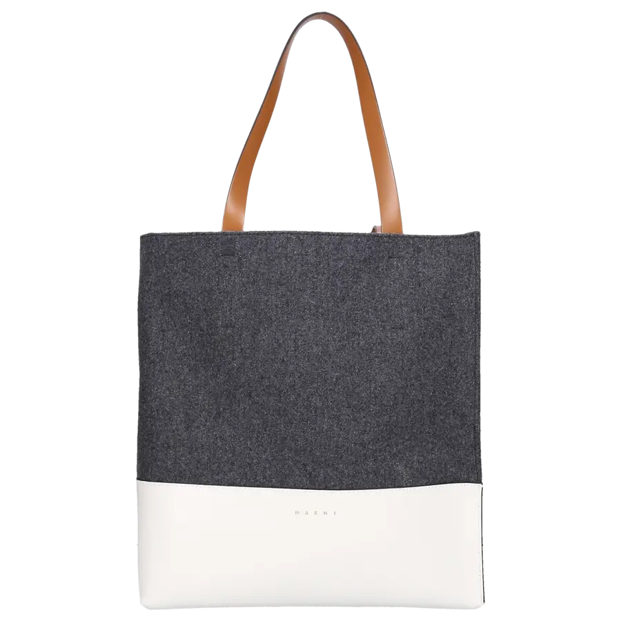 Marni - Shopper SHMPV0 Filz - grau