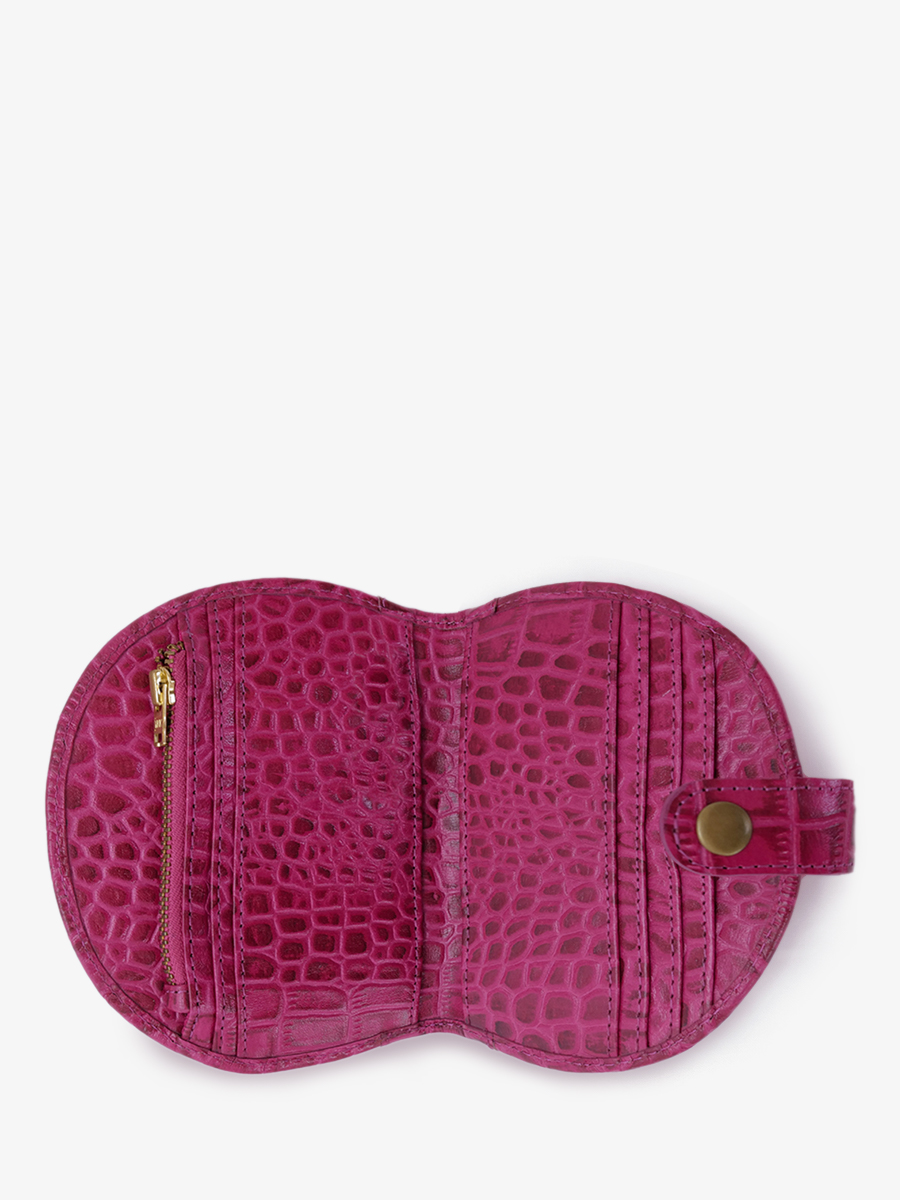 LePortefeuille Manon N°2 Alligator - Tourmaline