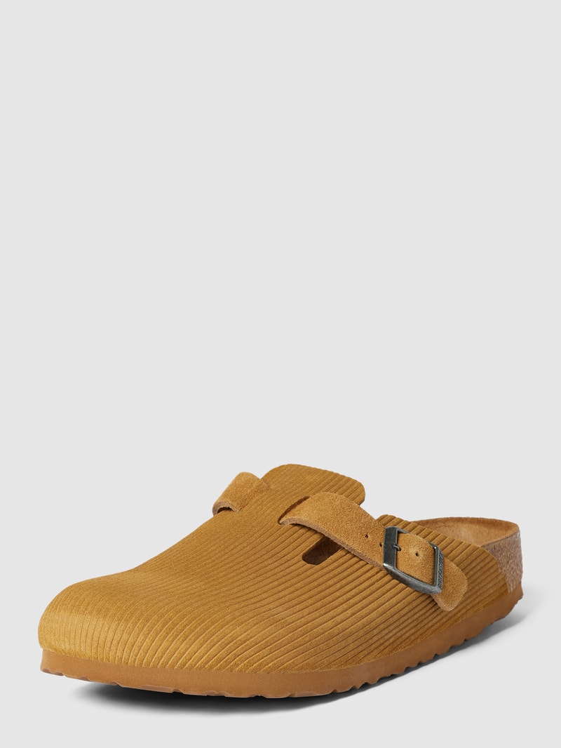 Sandalen aus Leder Modell 'Boston' in hellbraun