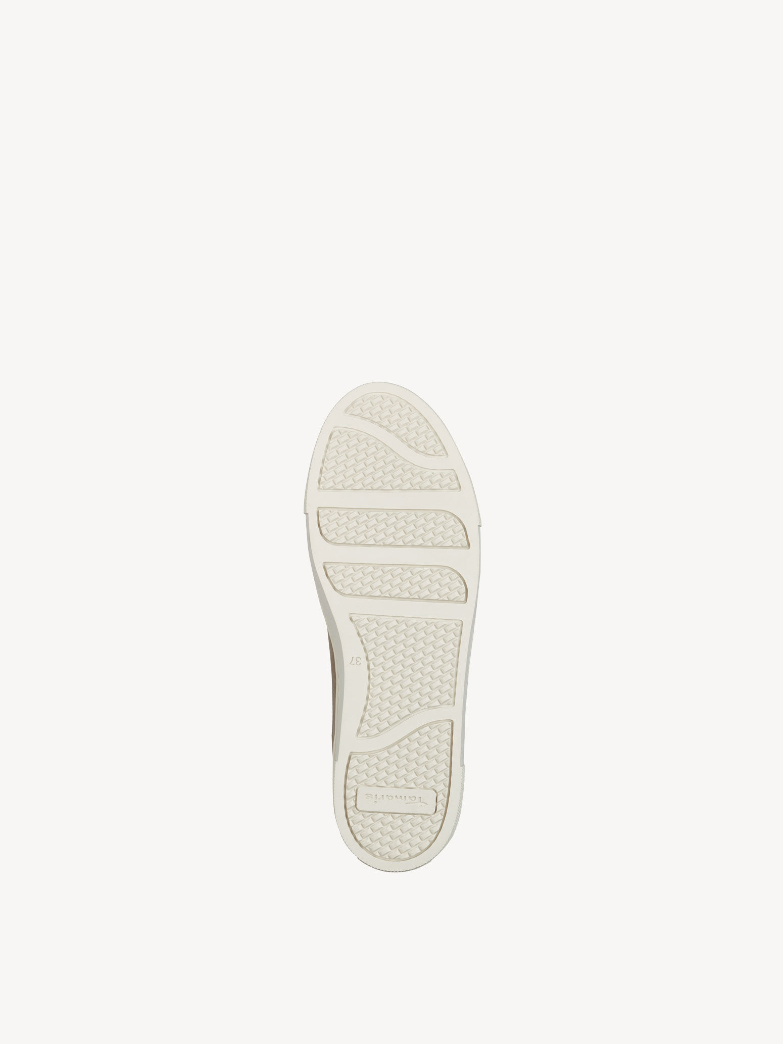 Basket en cuir - beige