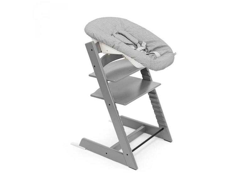 Chaise Tripp Trapp Gris Tempête avec Newborn Set