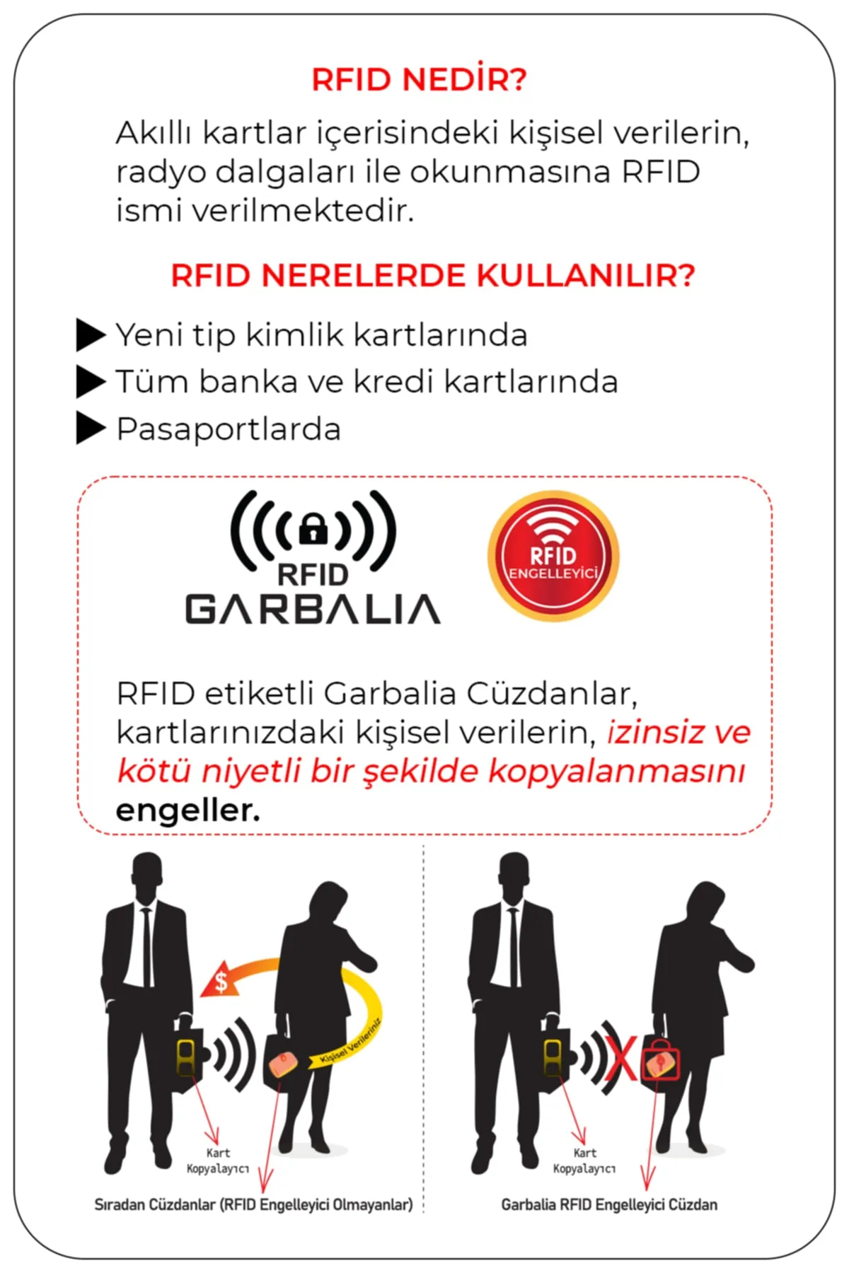 Garbalia  Jackson Echtleder-Geldbörse mit RFID-Blockierung, Crazy Green, mit Münzfach