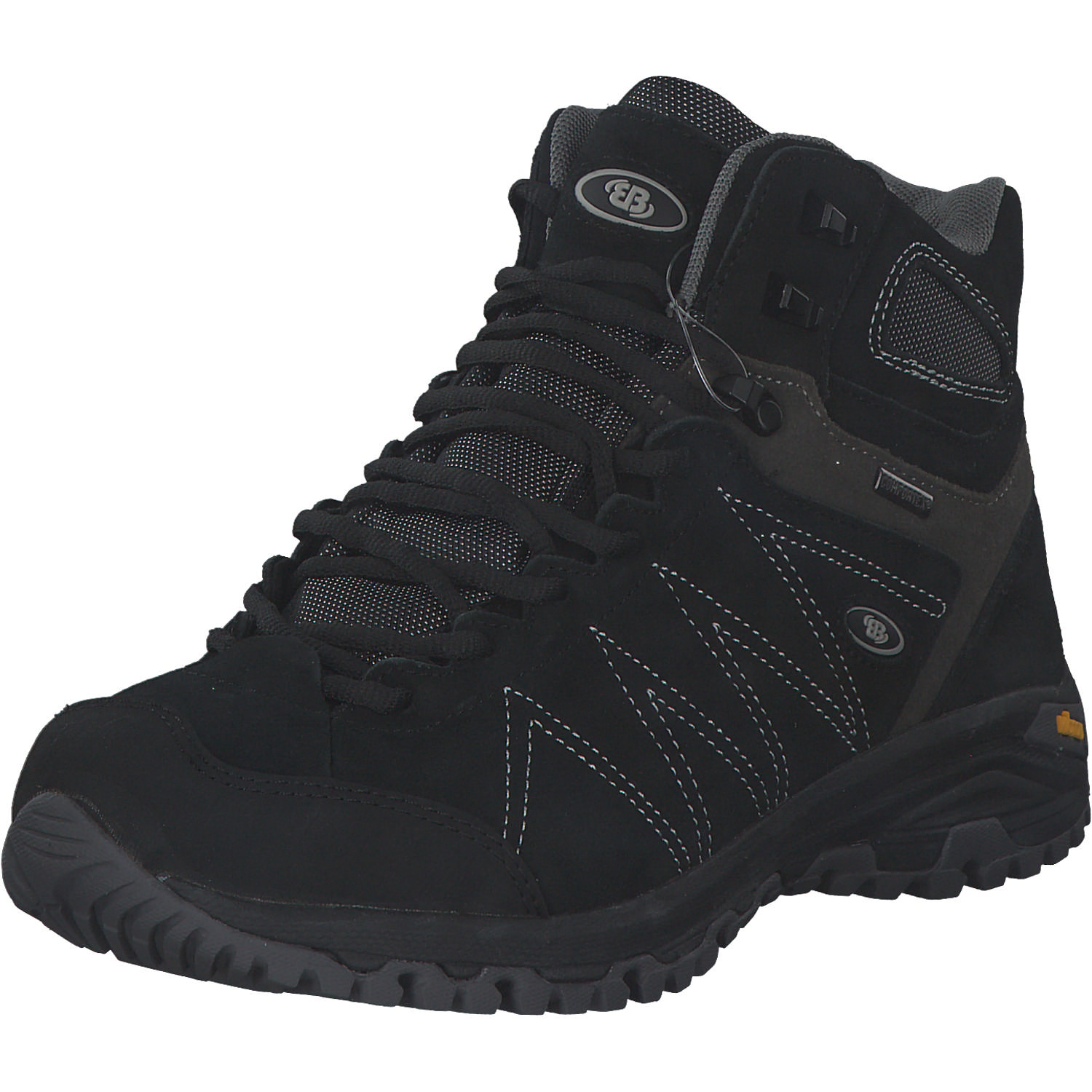 Geka 221253, Wanderschuhe, Herren, Schwarz