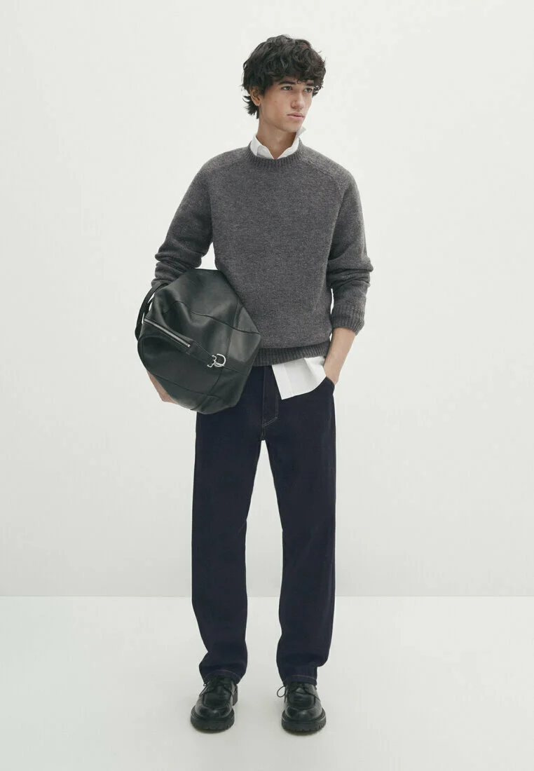Massimo Dutti BRUSHED BLEND - Suéter